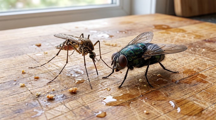 mosca y mosquito control de bichos
