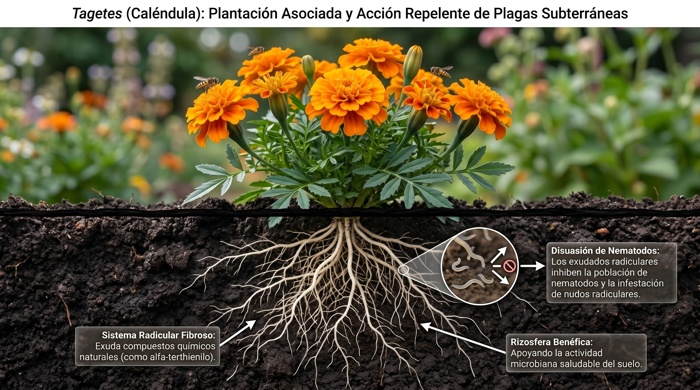 Planta de calendula