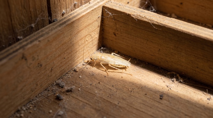 Exuvia cucaracha