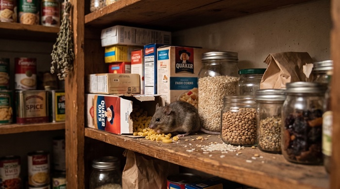 raton en despensa